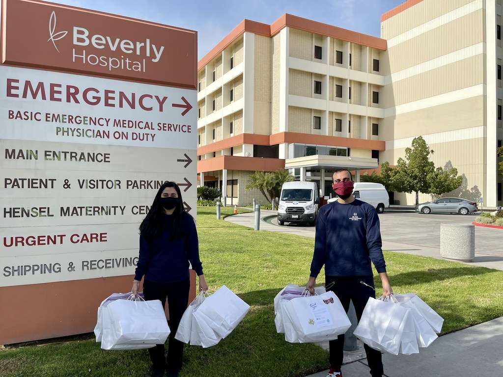 Beverly Hospital Receives PPE from M.T.O. Los Angeles
