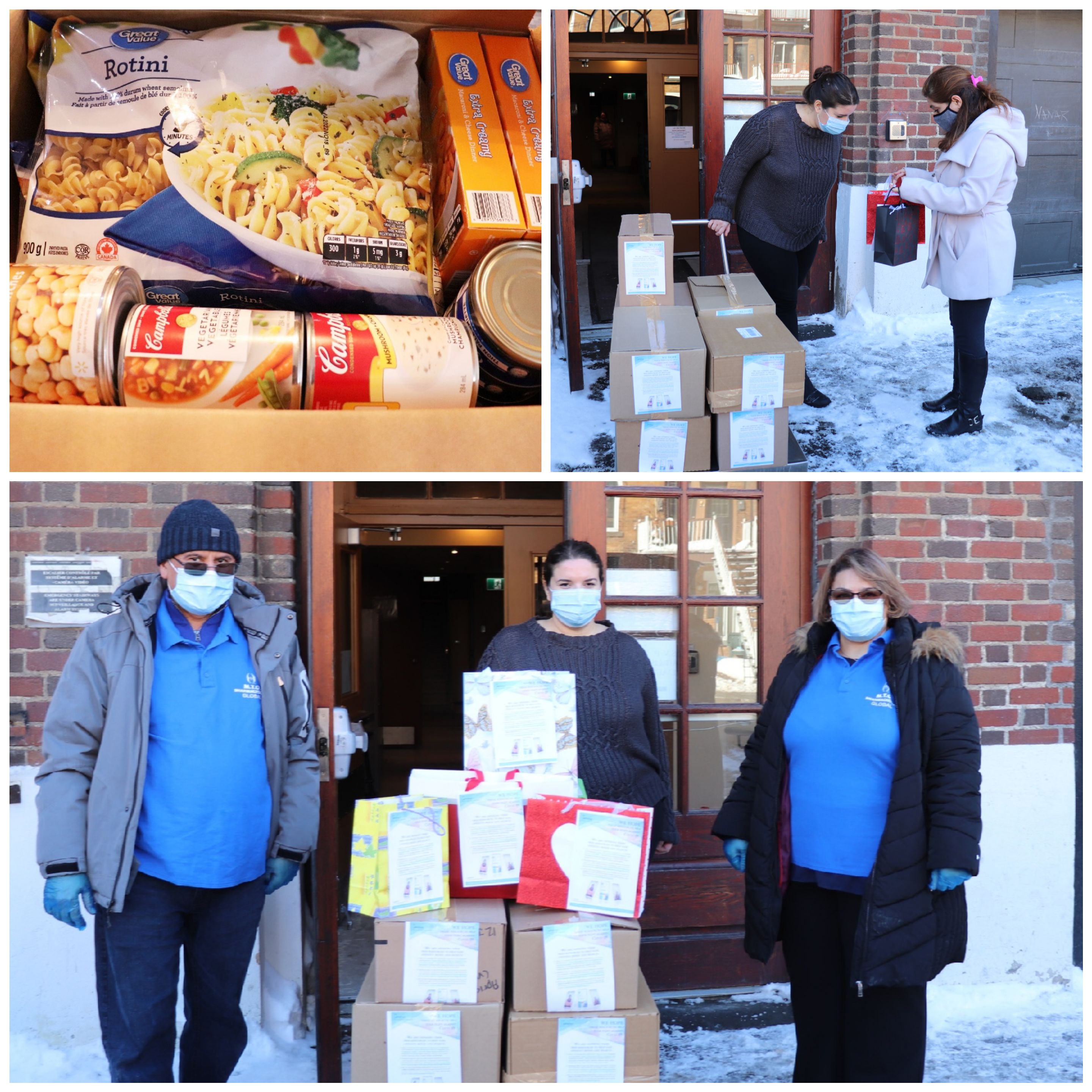 M.T.O. Montreal Hosts Food Drive for Shelter in Celebration of Professor Sadegh Angha's Birthday