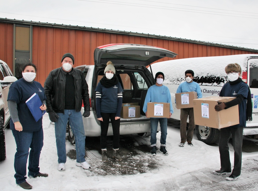 M.TO. Minnesota Center donates PPE and other Essential Items to Homeless Shelters  