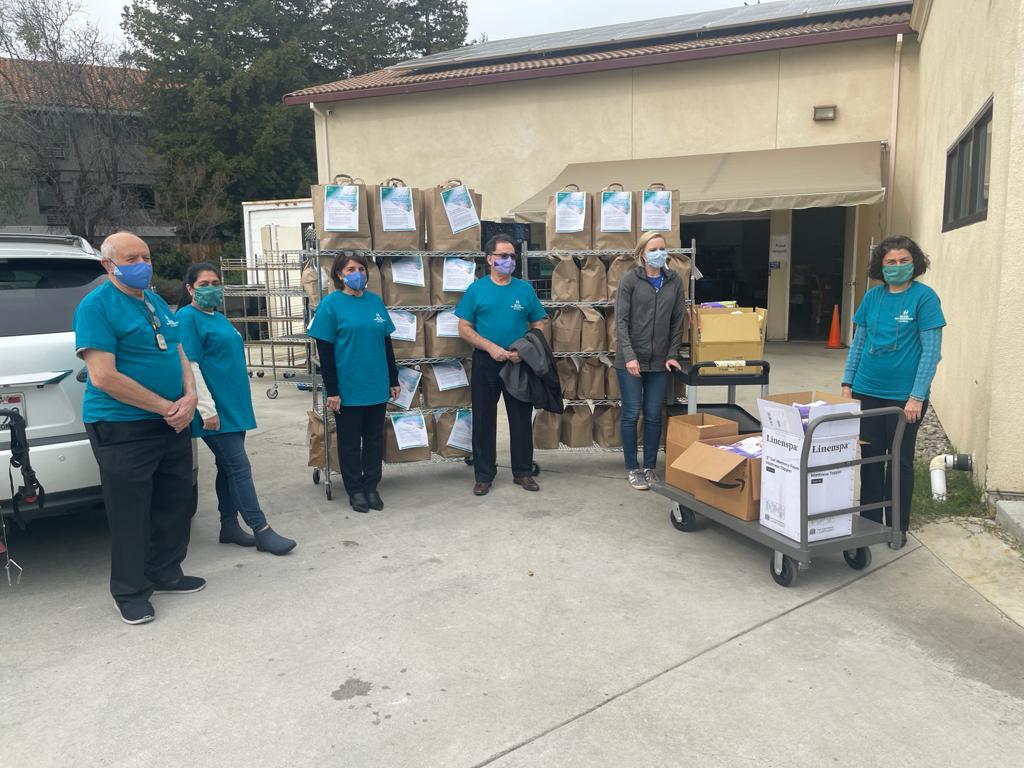 M.T.O. Fremont Donate PPE and Food to Interfaith Ministry