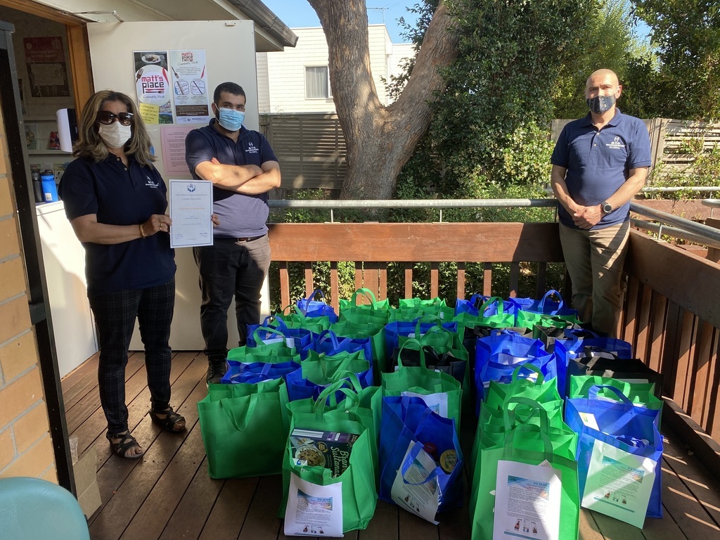 M.T.O. Melbourne Centre Celebrates International Nowrouz Day with Donation of eighty care packages