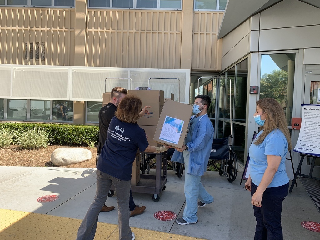 M.T.O. Orange County made its Fourth PPE Donation to Two Riverside Hospitals