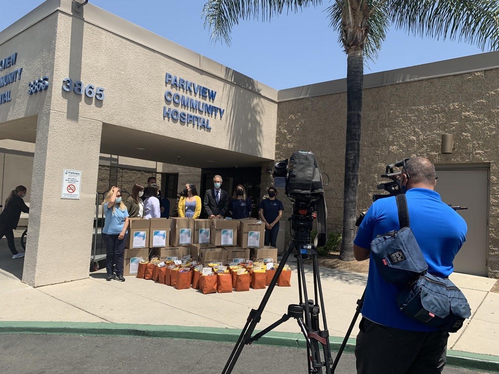 M.T.O. Orange County Donates PPE and Care Packages in honor of Eid Fetr and Nurses Day