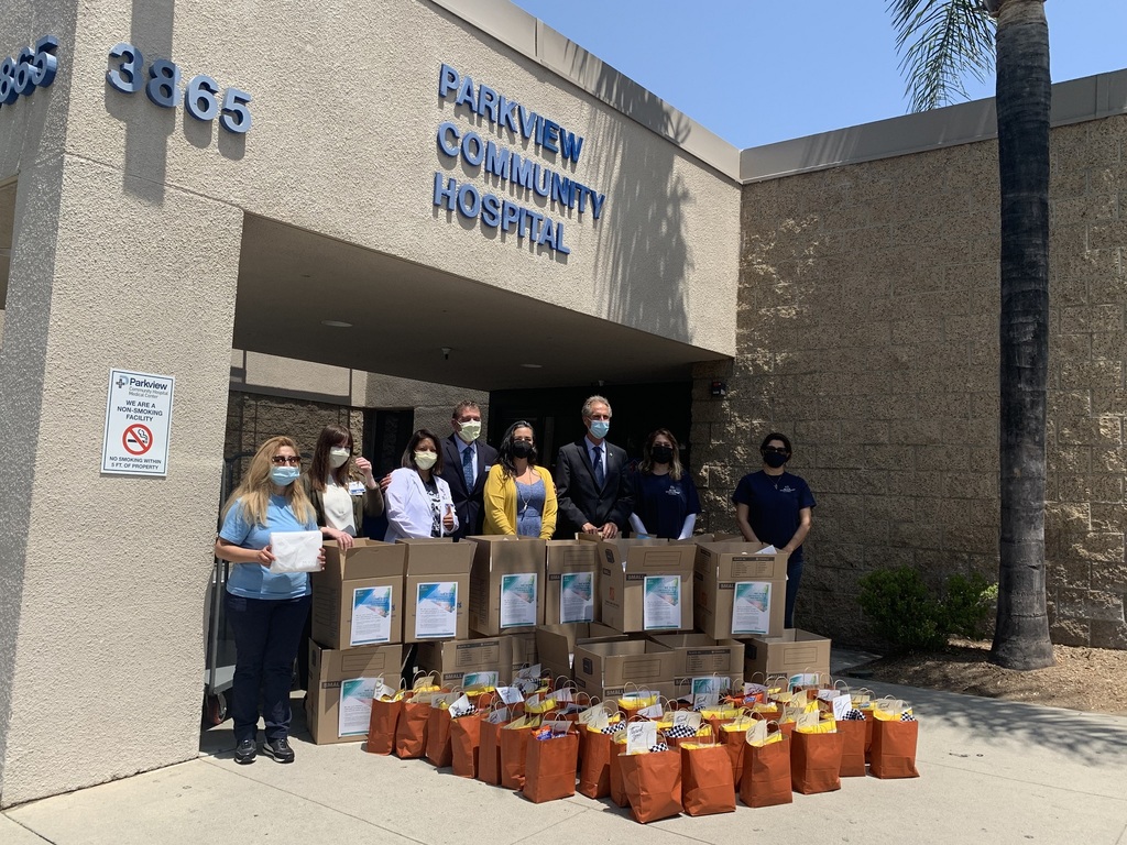 M.T.O. Orange County Donates PPE and Care Packages in honor of Eid Fetr and Nurses Day
