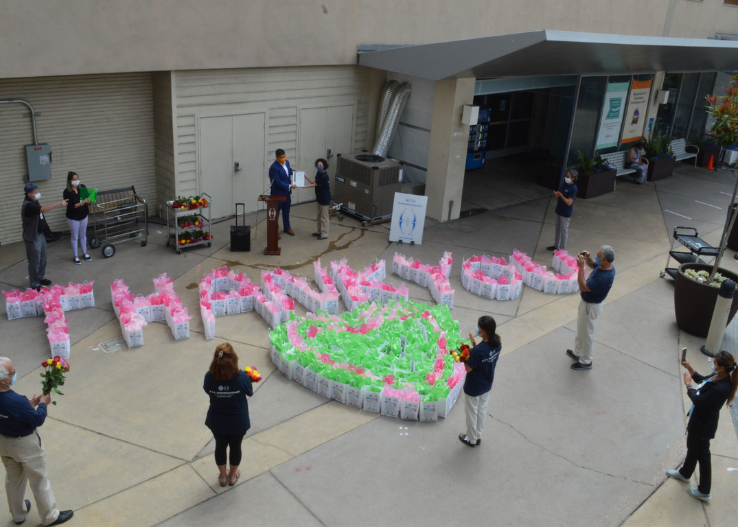 Sharp Memorial Hospital Receives Gift Bags from M.T.O. San Diego in observance of National Nurses Week
