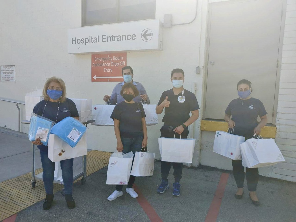 Encino Hospital Receive PPE Donation from M.T.O. Los Angeles