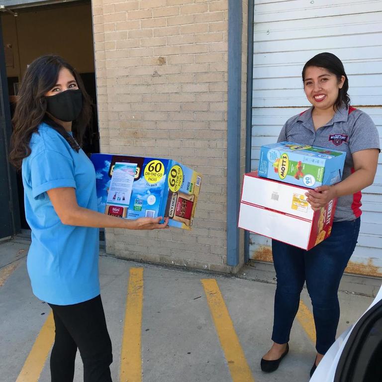 M.T.O. Salt Lake City Donates Food to Mound Junior High School