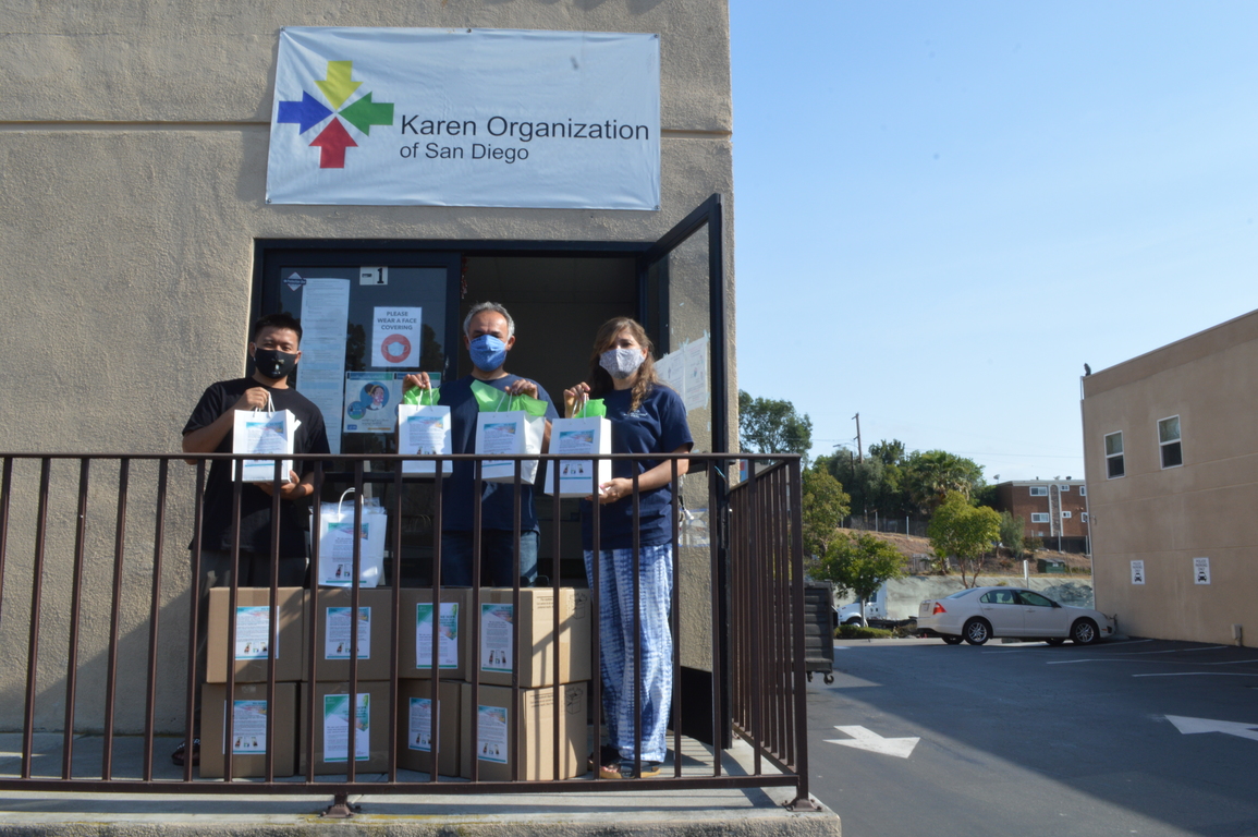 M.T.O. San Diego Donates PPE to Refugees in Collaboration with Karen Organization
