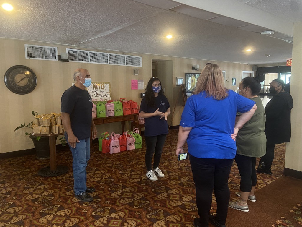 M.T.O. St. Louis Donates Food and PPE to Town and County Health Center